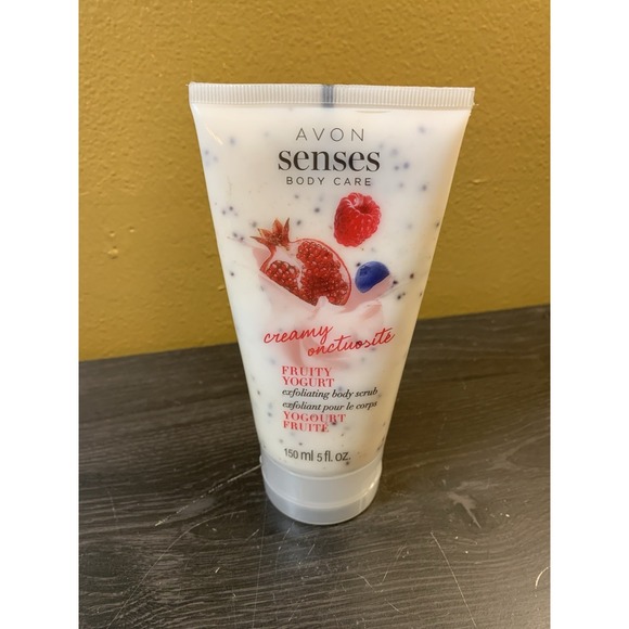 Avon Senses Body Care Creamy Onctuosite Exfoliating Body Scrub NEW SEALED 5 OZ - Picture 1 of 3